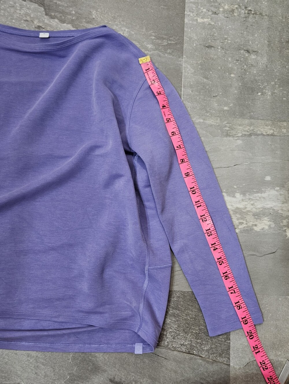 lululemon athletica Long Sleeve Tee in Lavender - Picture 9 of 9